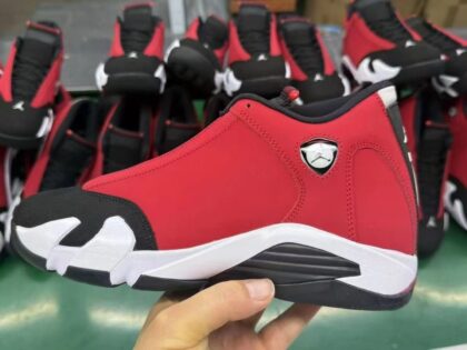 aj14 Air Jordan 14 Retro "Gym Red" 487471-006 x