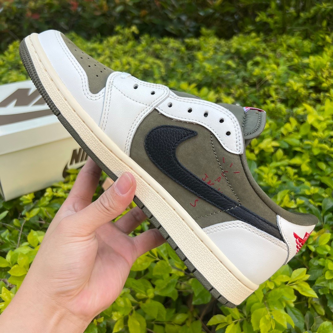 aj1 t1 ⚡️Tracis Scott x Air Jordan 1 Low Golf TS DM7866- - Image 16