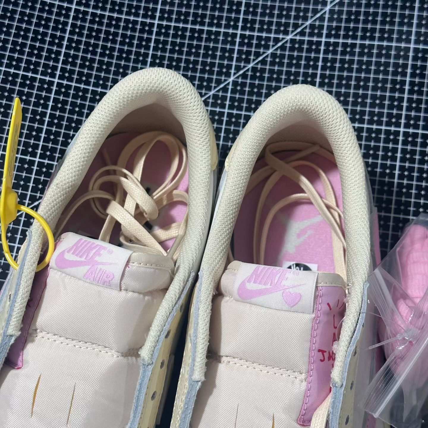 Gx aj1 Travis Scott x Air Jordan AJ1 Low OG SP TS IQ7604-100 - Image 12