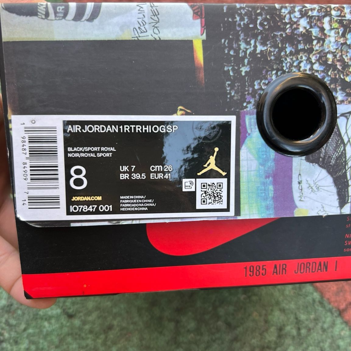 aj1 fragment design x Union x Air Jordan 1 IO7847-001 - Image 2