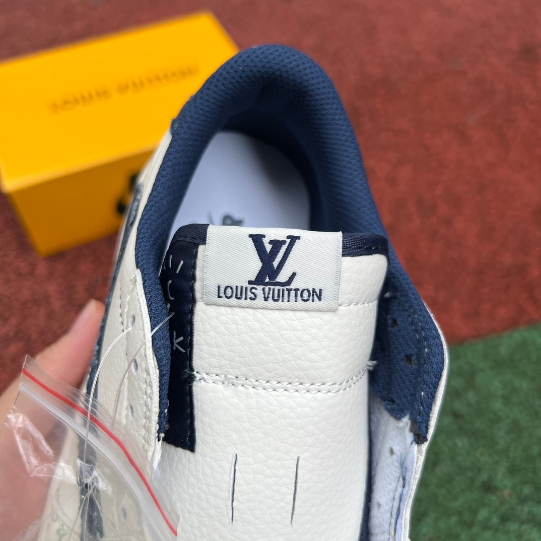 aj1 LV Louis vuitton x Travis Scott x Air Jordan 1 Low sj2068-004 - Image 6