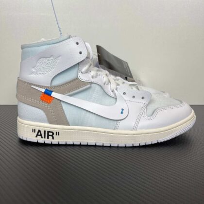 GX aj1ow Off White x Air Jordan AA3834-100