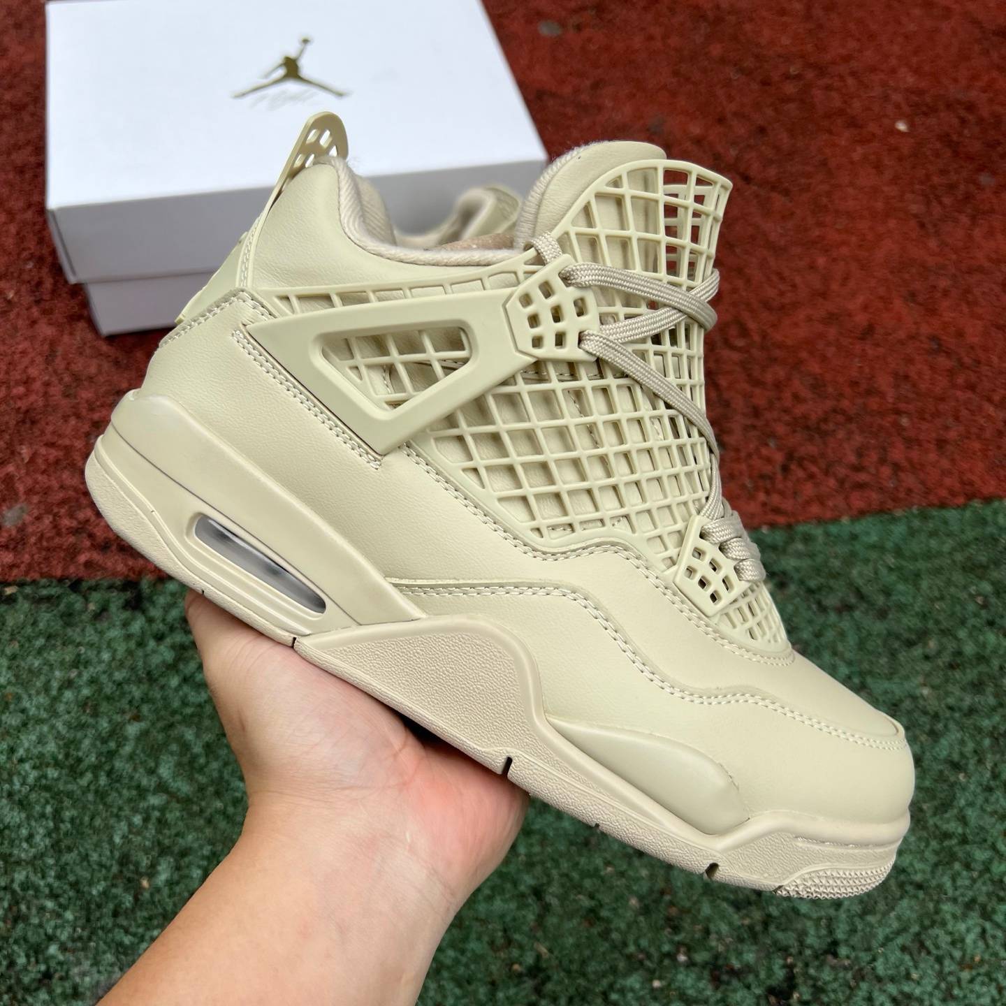 aj4 Air Jordan 4 NET "Rattan FN7251-200 - Image 9