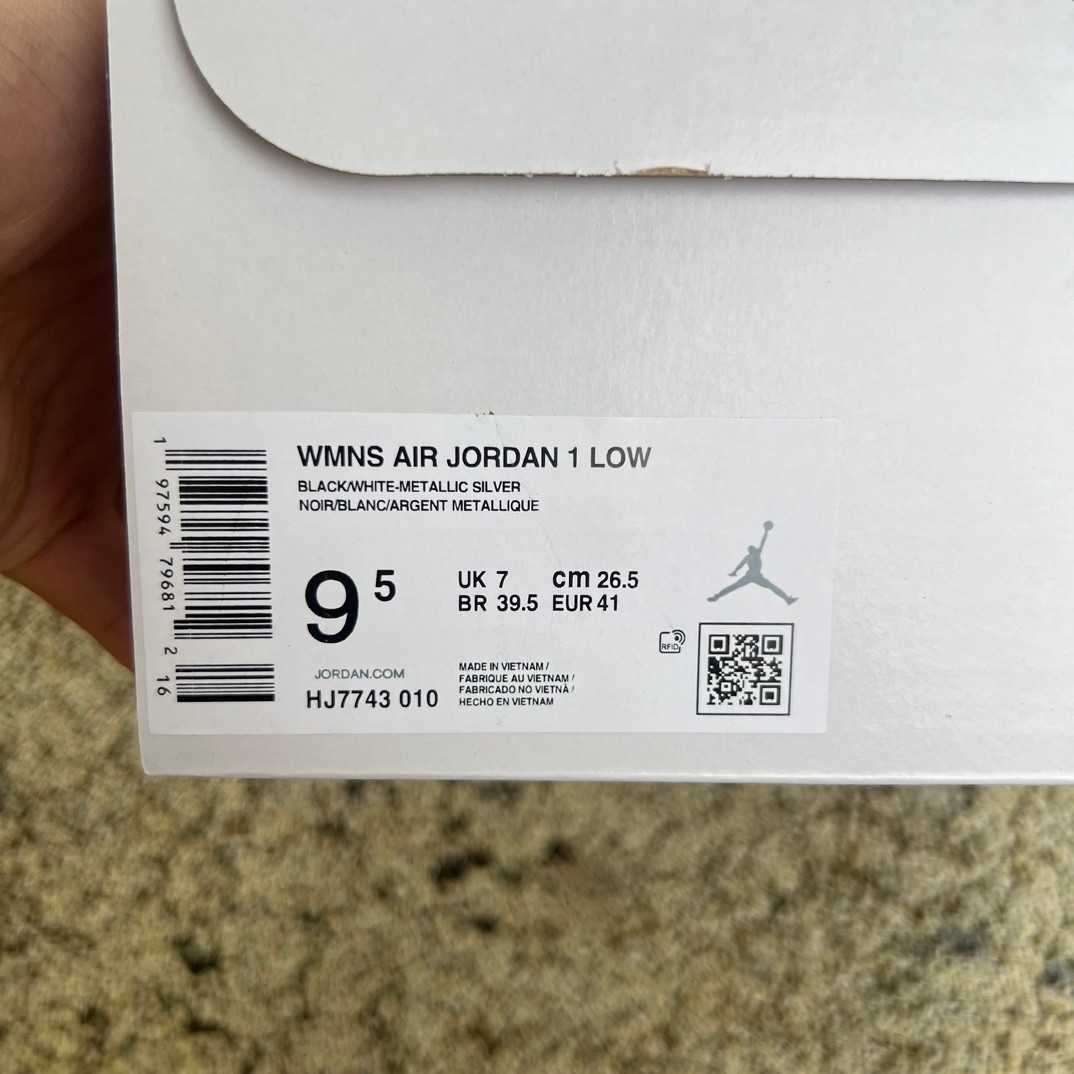 aj1 Nike AirJORDAN 1 low HJ7743-010 - Image 2