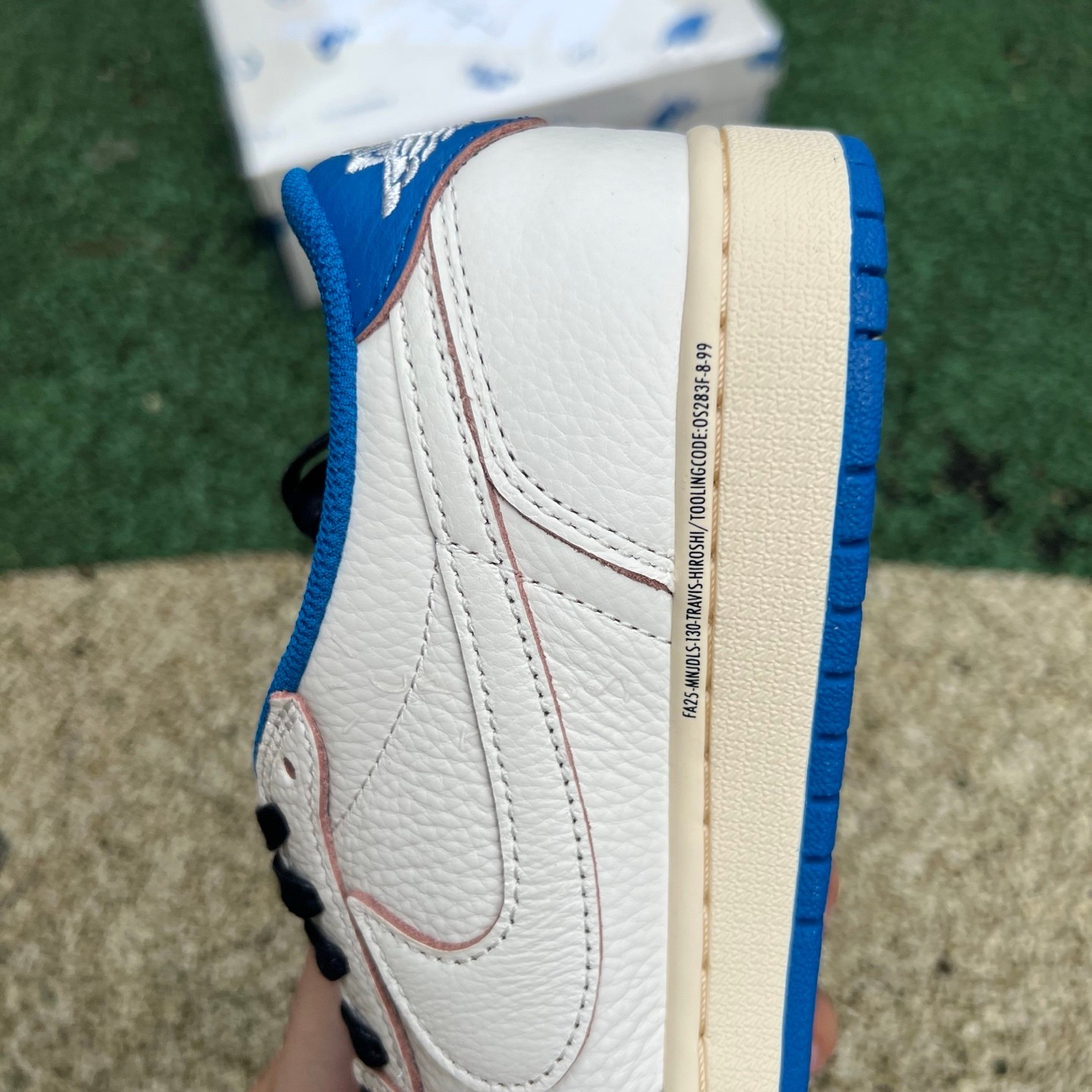 aj1 2.0 LJR Travis Scott x fragment design x Air Jordan 1 Low OG 10.0 DM7866-104 - Image 16