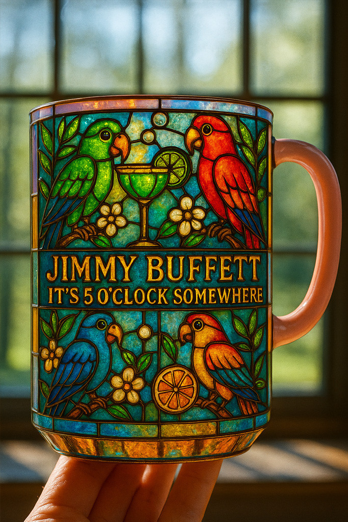 Jimmy Buffett JBT Ceramic Mug HI - 11oz Coffee Tea Cup - Image 2