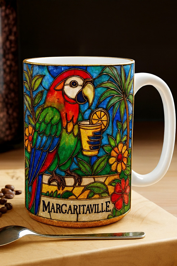 Jimmy Buffett JBT Ceramic Mug HI - 11oz Coffee Tea Cup - Image 3