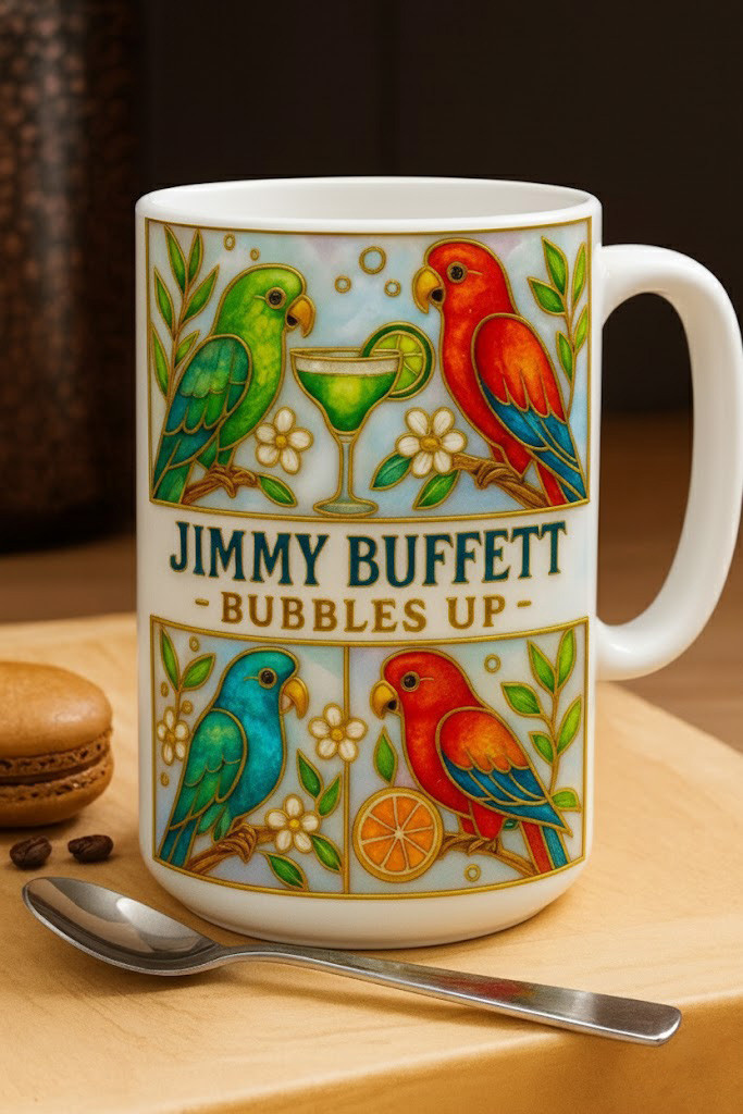 Jimmy Buffett JBT Ceramic Mug HI - 11oz Coffee Tea Cup