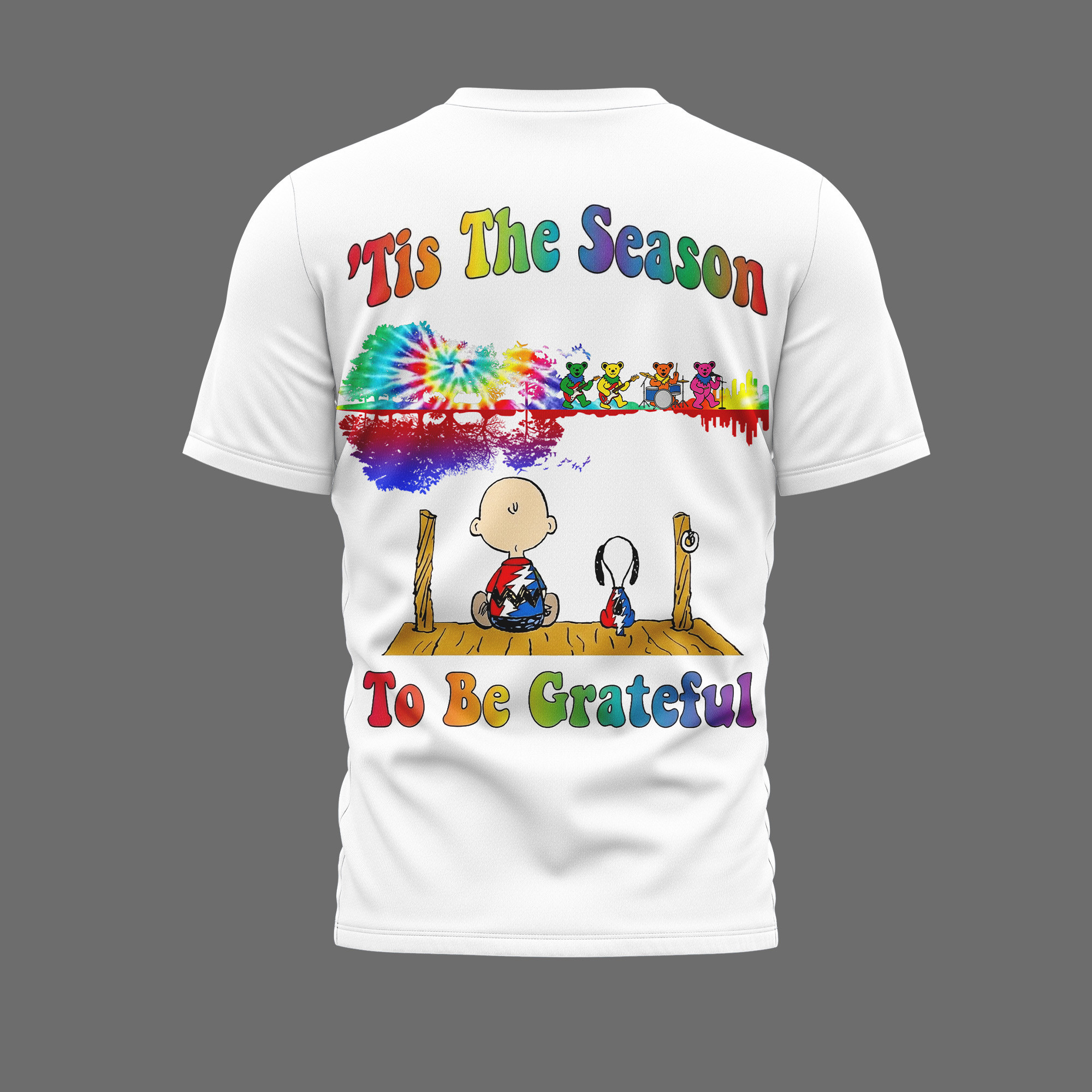 Grateful Dead Premium 3D All Over Print T-Shirt - Image 3
