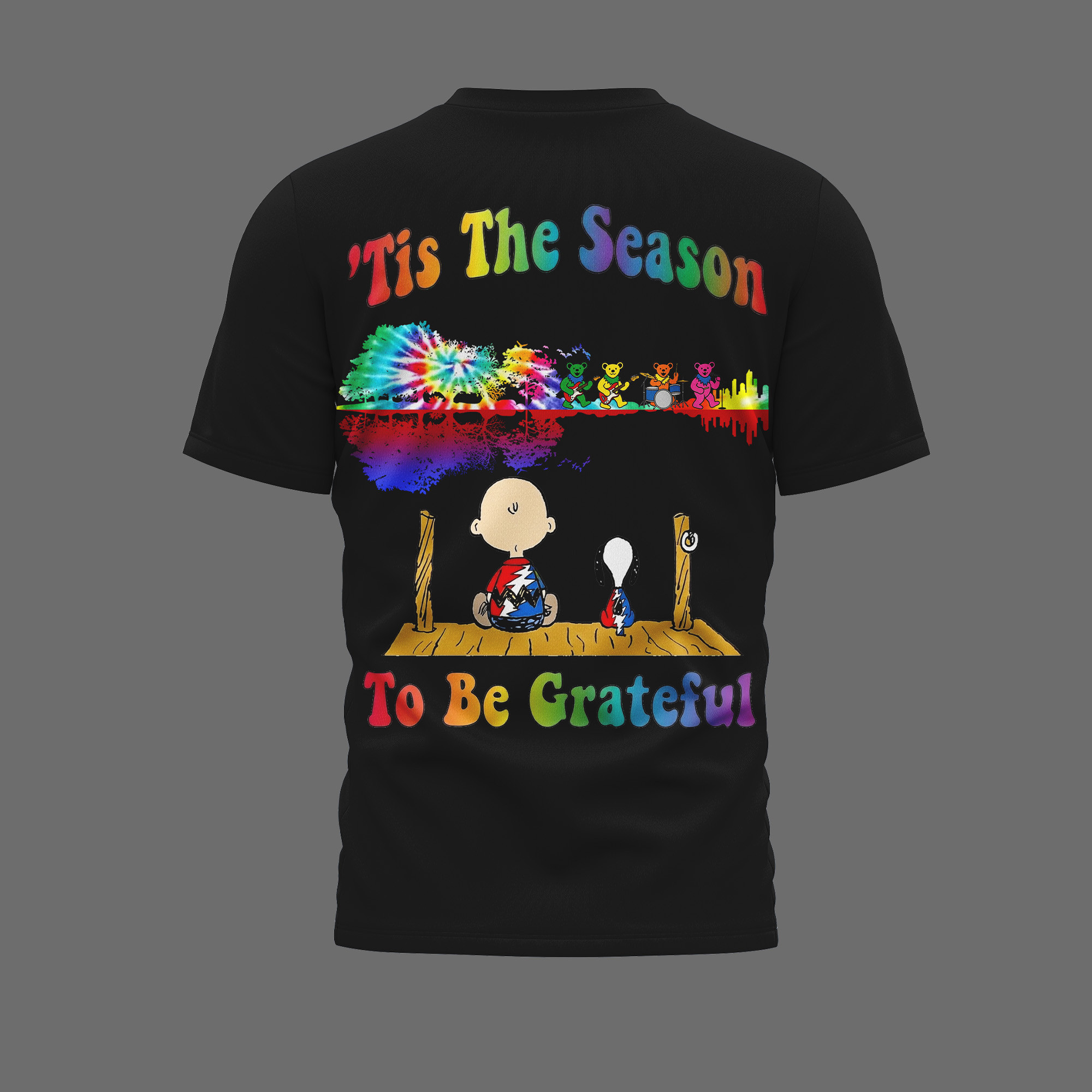 Grateful Dead Premium 3D All Over Print T-Shirt - Image 6