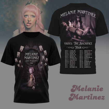 Melanie Martinez MMT 3D All Over Print T-Shirt, 100% Spun Polyester