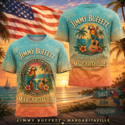 Jimmy Buffett Premium JBT 3D All Over Print T-Shirt