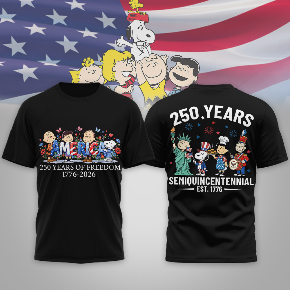 Peanuts All Over Print T-Shirt - Premium Polyester, Vibrant Design