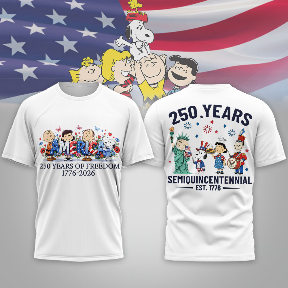 Peanuts All Over Print T-Shirt - Premium Polyester, Vibrant Design - Image 2