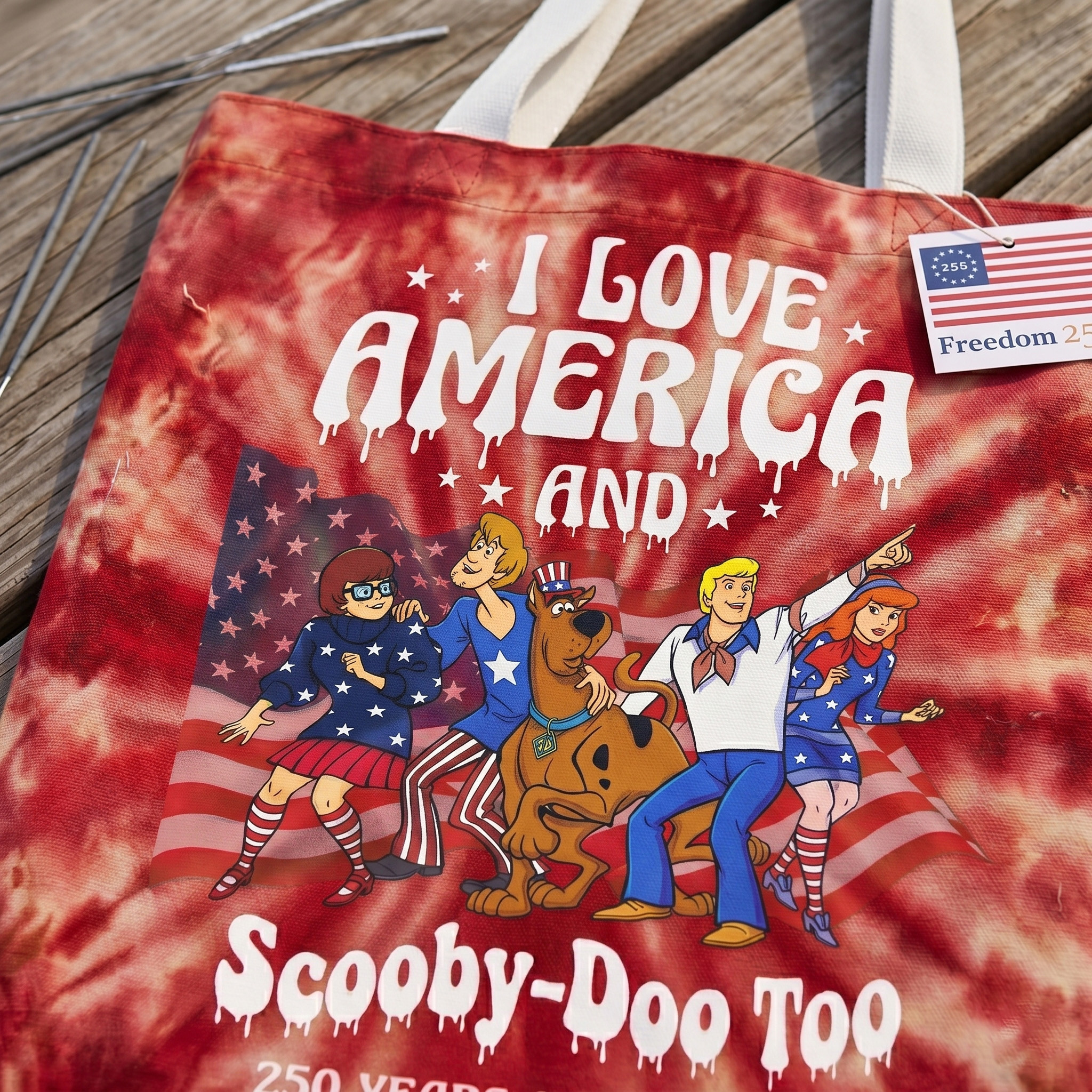 Scooby Doo Tote Bag NY - Canvas Shoulder Bag - Image 4