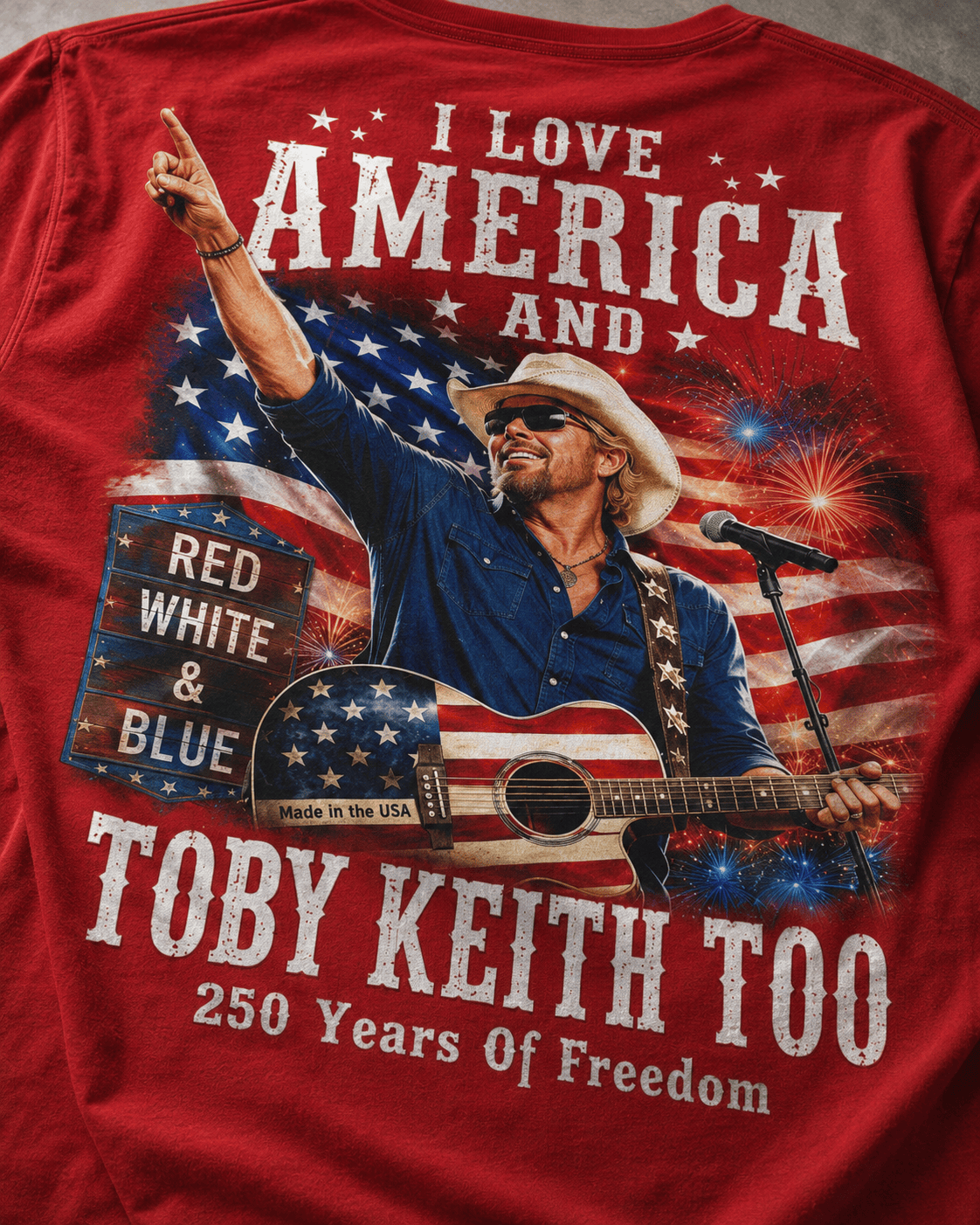 TBKH 250 Years Of Freedom All Over Print T-Shirt - Image 2