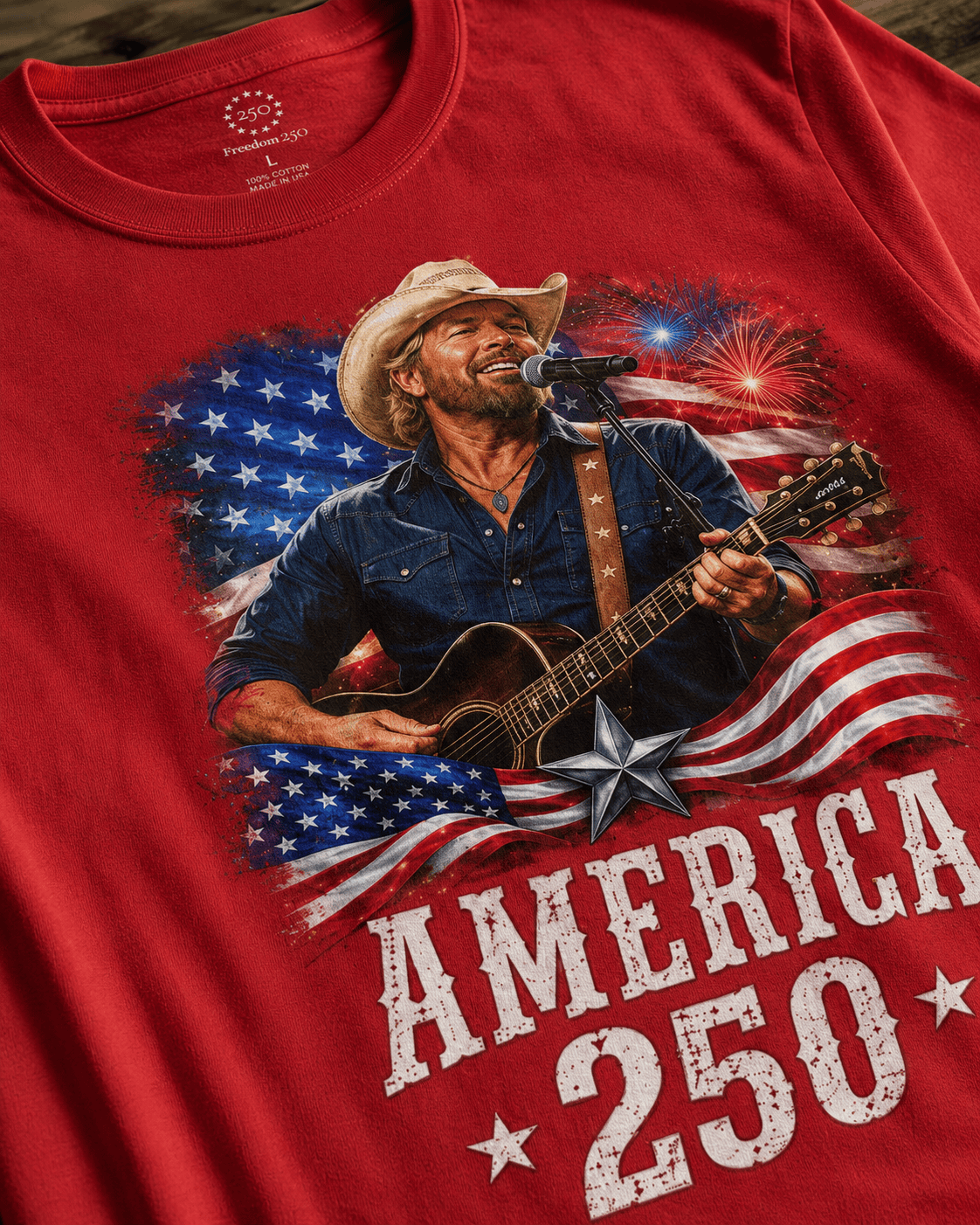 TBKH 250 Years Of Freedom All Over Print T-Shirt - Image 3