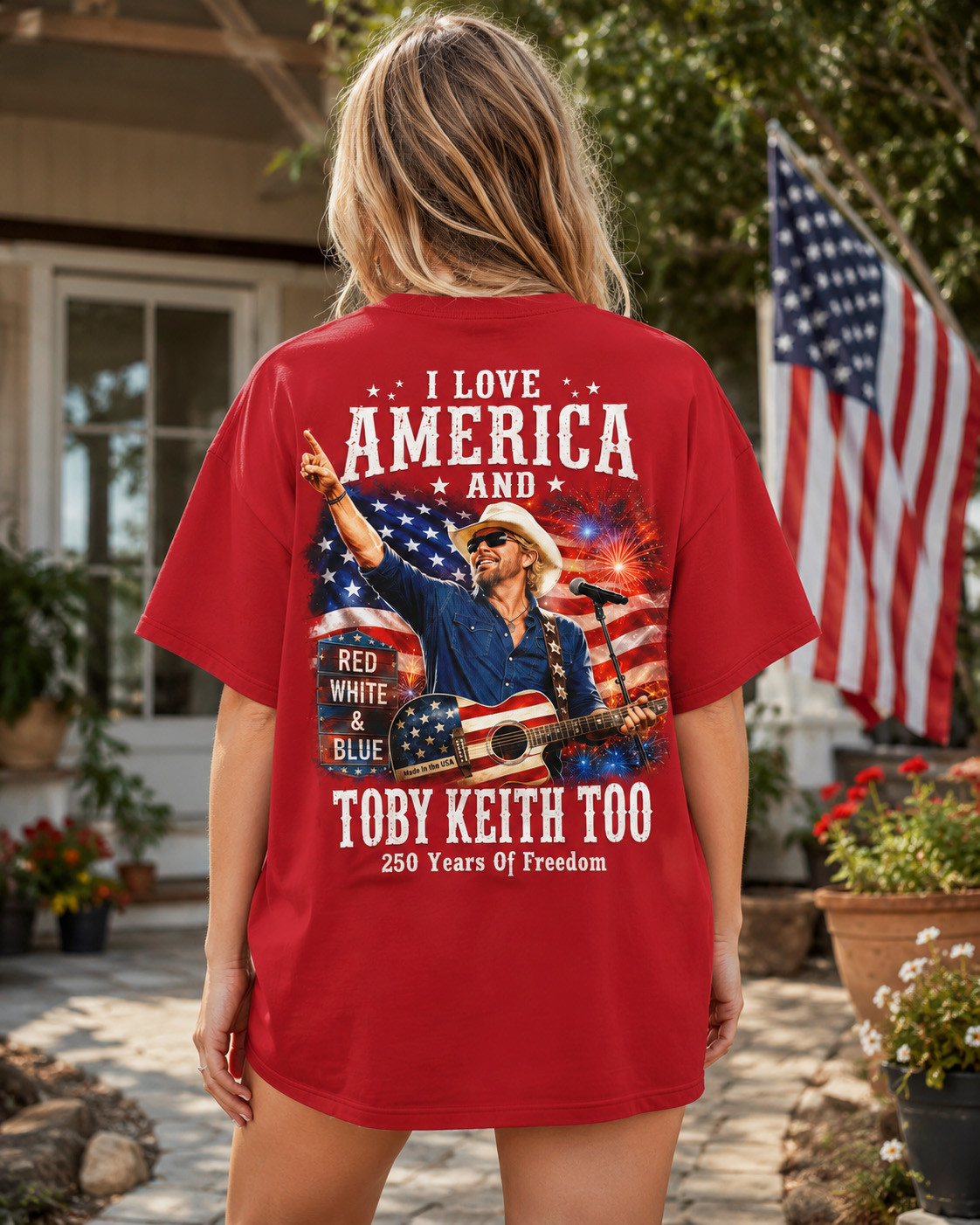TBKH 250 Years Of Freedom All Over Print T-Shirt - Image 5