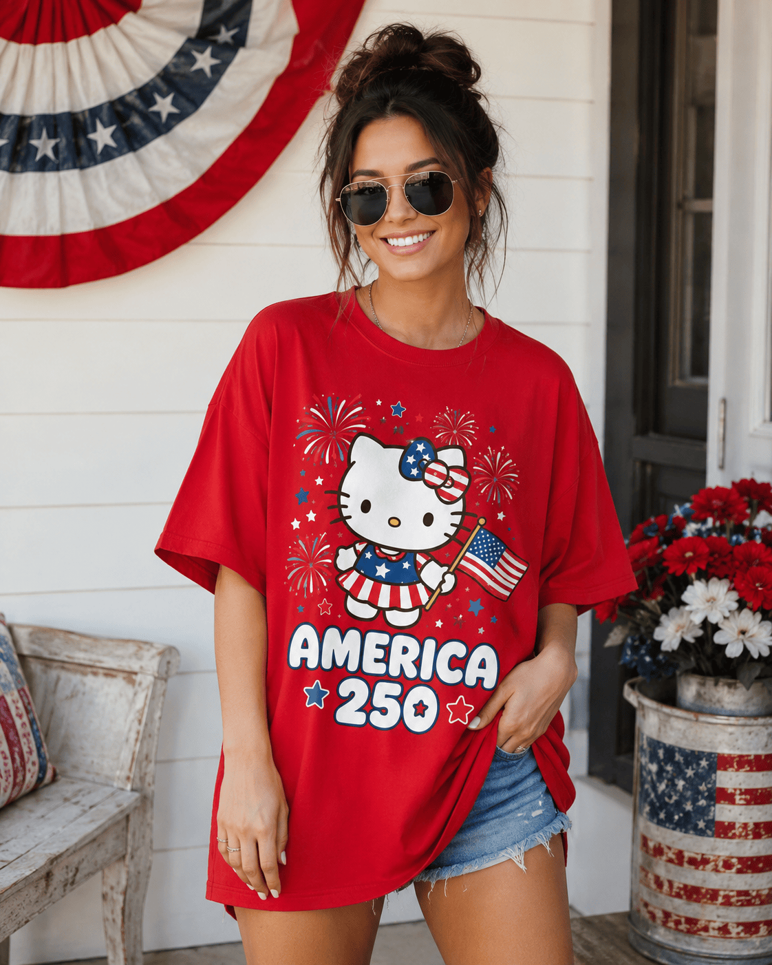 HLKT 250 Years of Freedom All Over Print T-Shirt - Image 4