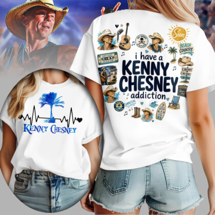 Kenny Chesney Women's T-Shirt - Premium Polyester All Over Print
