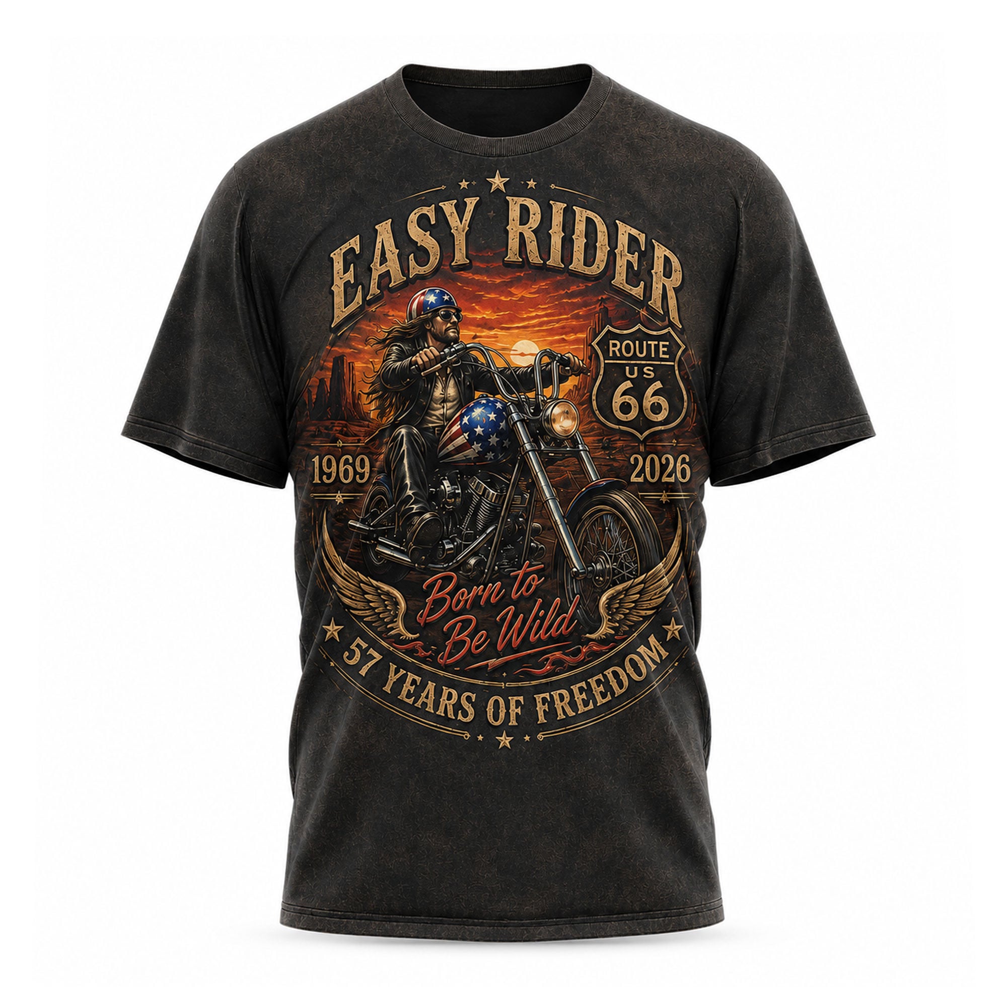 EZRD 3D T-Shirt - Premium Spun Polyester, All-Over Print - Image 2