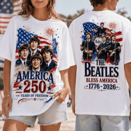 America 250 3D Print T-Shirt - Premium Polyester Cotton Blend