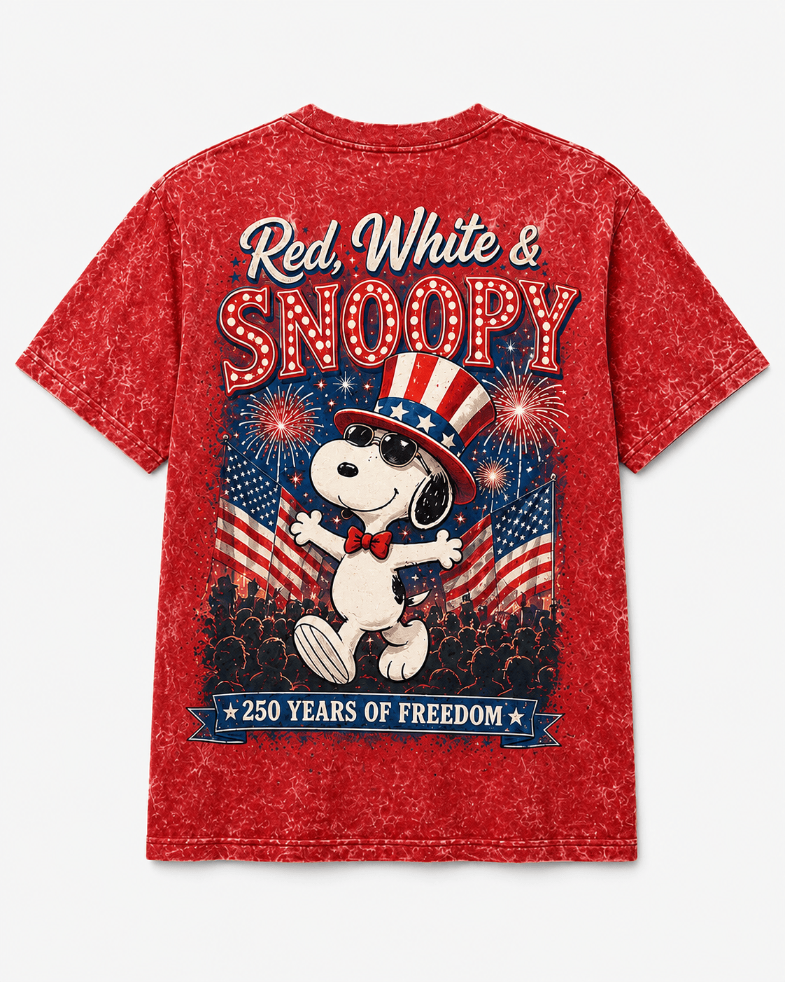 SNPY America 250 3D Shirt TD - Premium All-Over Print T-Shirt - Image 2