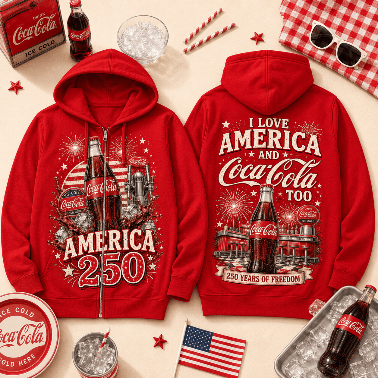 CCCL 250 Years Of Freedom 3D T-Shirt - All-Over Print - Image 10