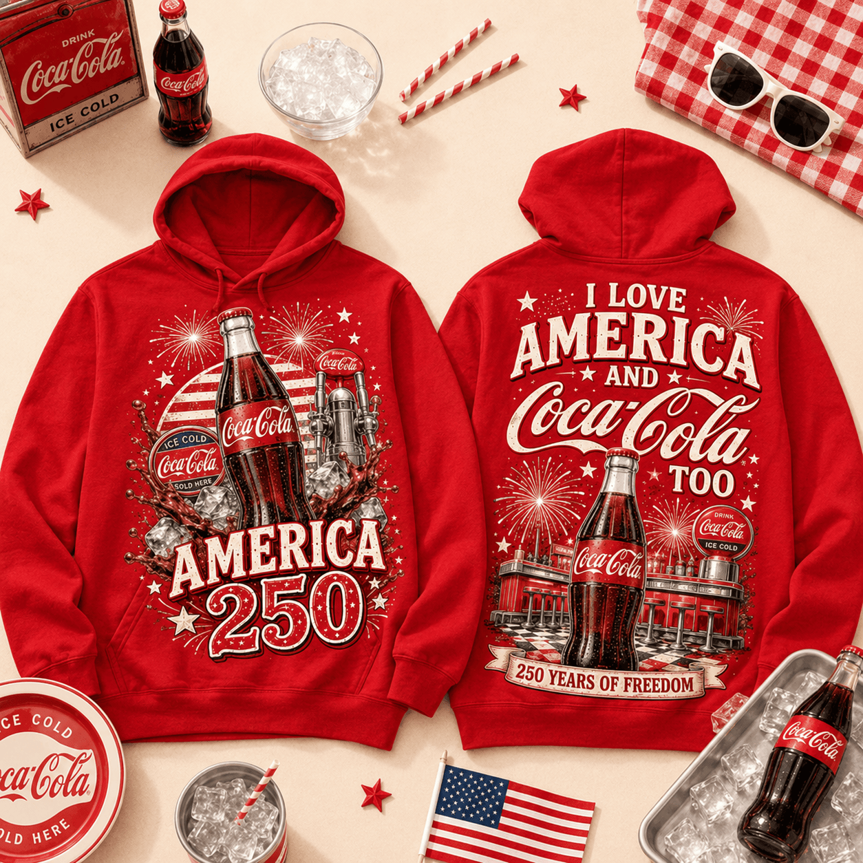 CCCL 250 Years Of Freedom 3D T-Shirt - All-Over Print - Image 9