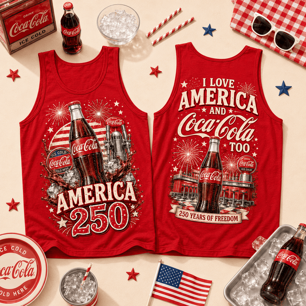 CCCL 250 Years Of Freedom 3D T-Shirt - All-Over Print - Image 7