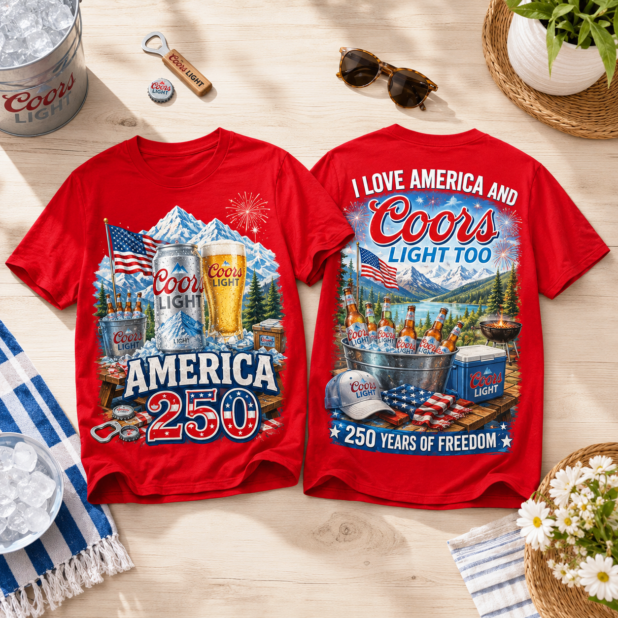 CRL 250 Years of Freedom 3D All-Over Print Shirt