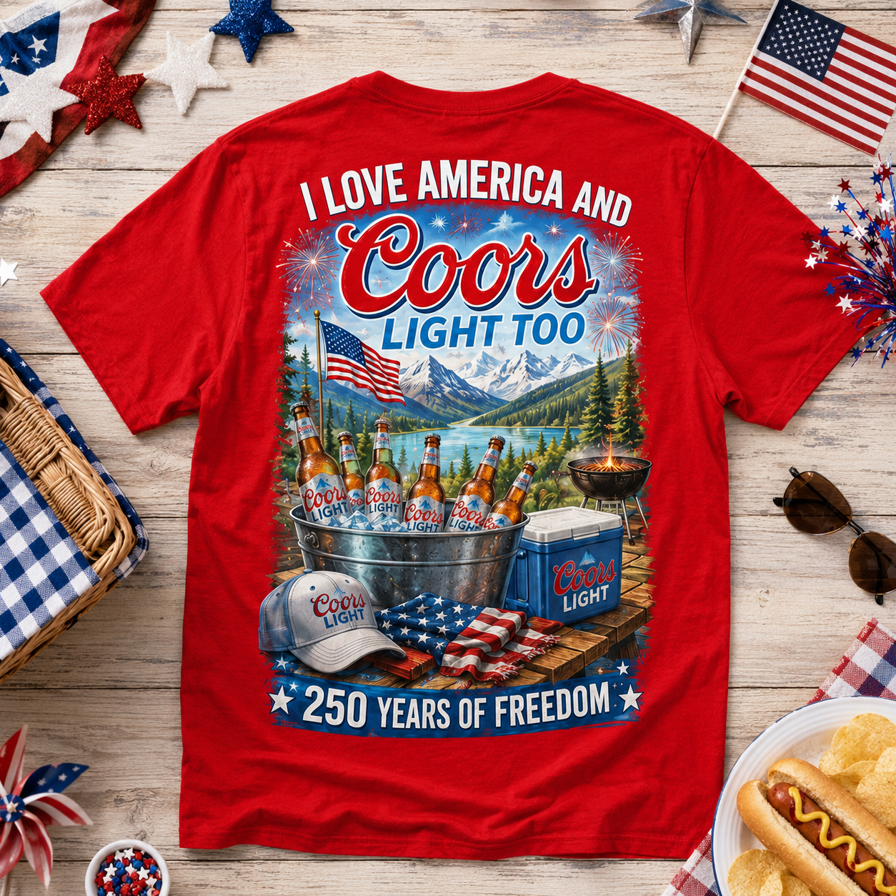 CRL 250 Years of Freedom 3D All-Over Print Shirt - Image 3