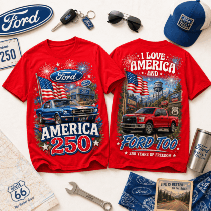 Ford 250 Years of Freedom 3D All-Over Print T-Shirt