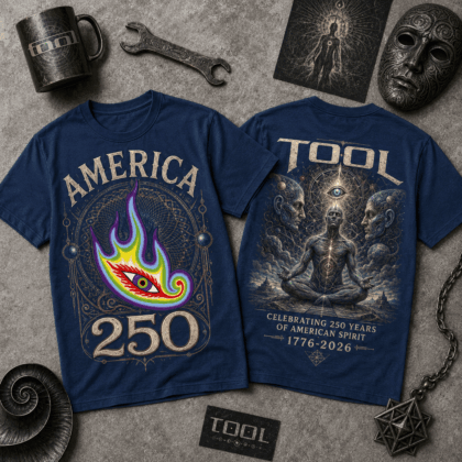 Tool Band Celebrate 250 Years of America 3D T-Shirt