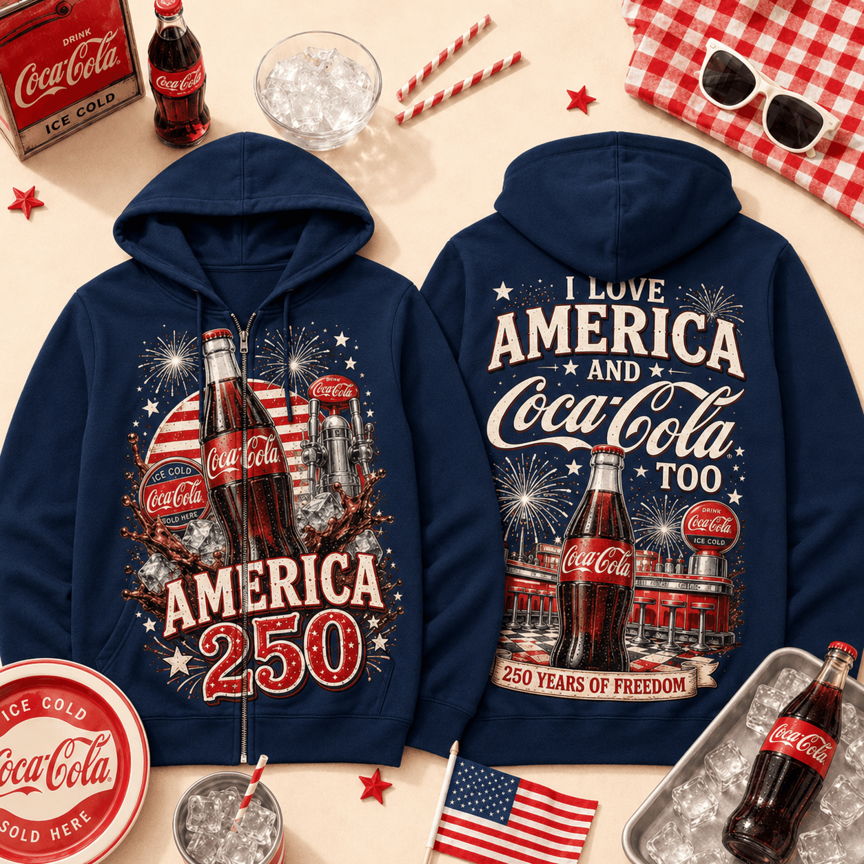 CCCL 250 Years Of Freedom 3D T-Shirt - All-Over Print - Image 16
