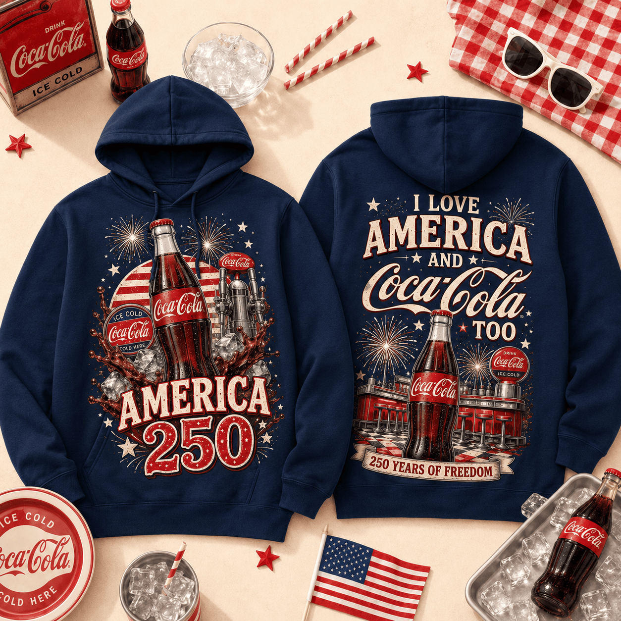 CCCL 250 Years Of Freedom 3D T-Shirt - All-Over Print - Image 15