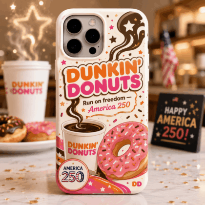 Dunkin' Donuts Premium Phone Case for iPhone and Samsung - Silicone