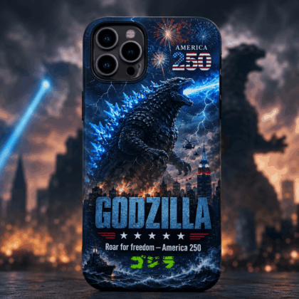 Godzilla Phone Case for iPhone 14 13 12 11 Samsung - Premium Silicone Protective Cover