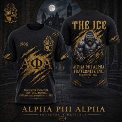 APA 3D All-Over Print T-Shirt - Premium Polyester Cotton Blend