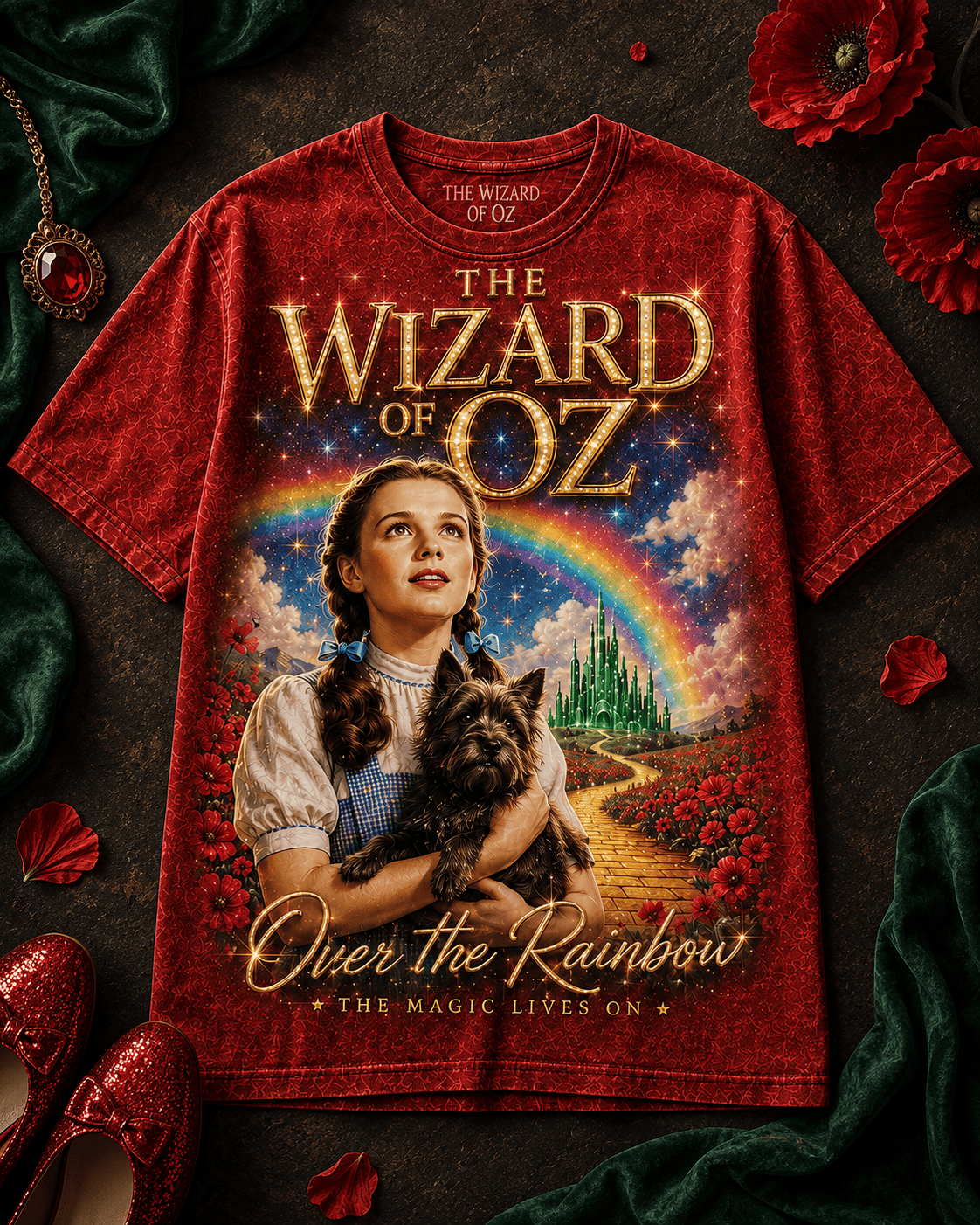 The Wizard of Oz All-Over Print T-Shirt – Premium Polyester-Cotton Blend - Image 2