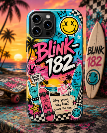 Blink-182 Phone Case NTH1 - Custom Silicone Case for iPhone Samsung