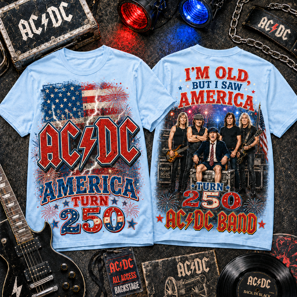 ACD America 250 3D Shirt NY - All-Over Print T-Shirt