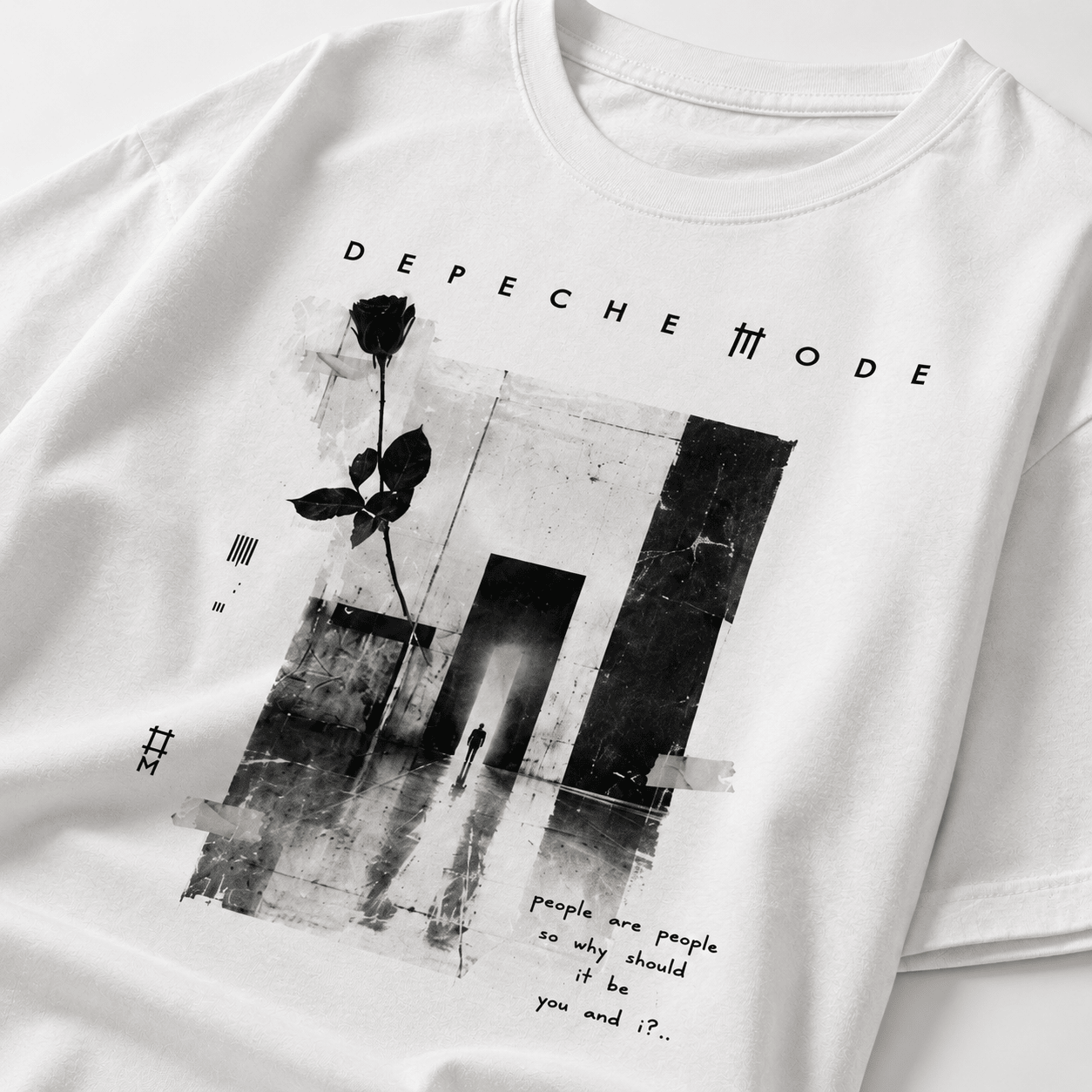 DPM 3D Print T-Shirt - Premium Polyester Cotton Blend - Image 5