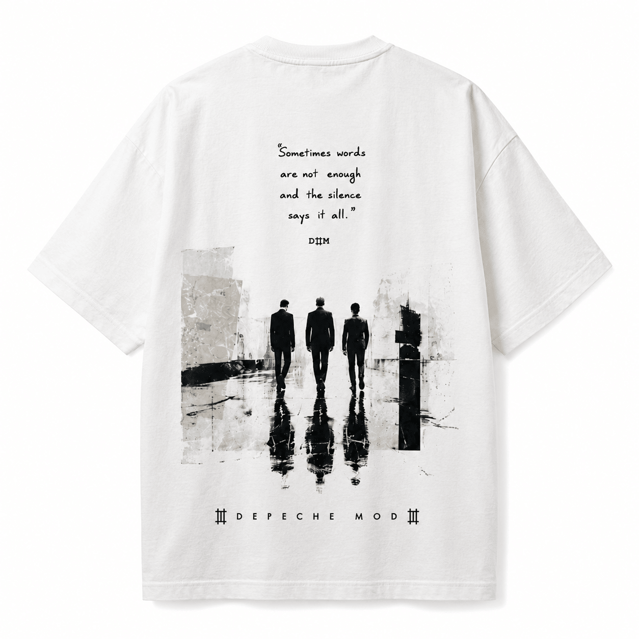DPM 3D Print T-Shirt - Premium Polyester Cotton Blend - Image 4