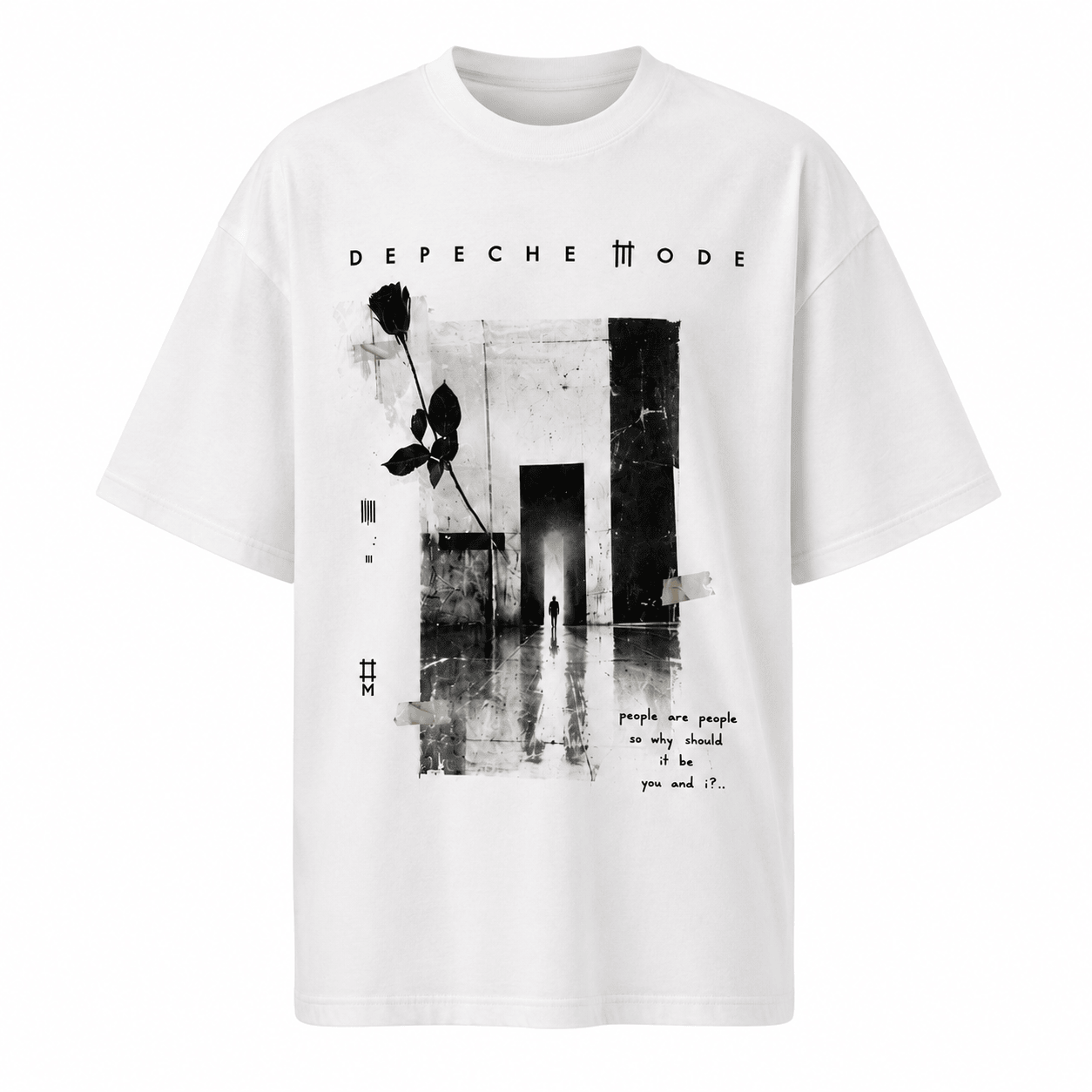 DPM 3D Print T-Shirt - Premium Polyester Cotton Blend - Image 3