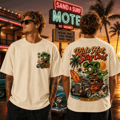 RFK Beach Vibes All-Over Print T-Shirt