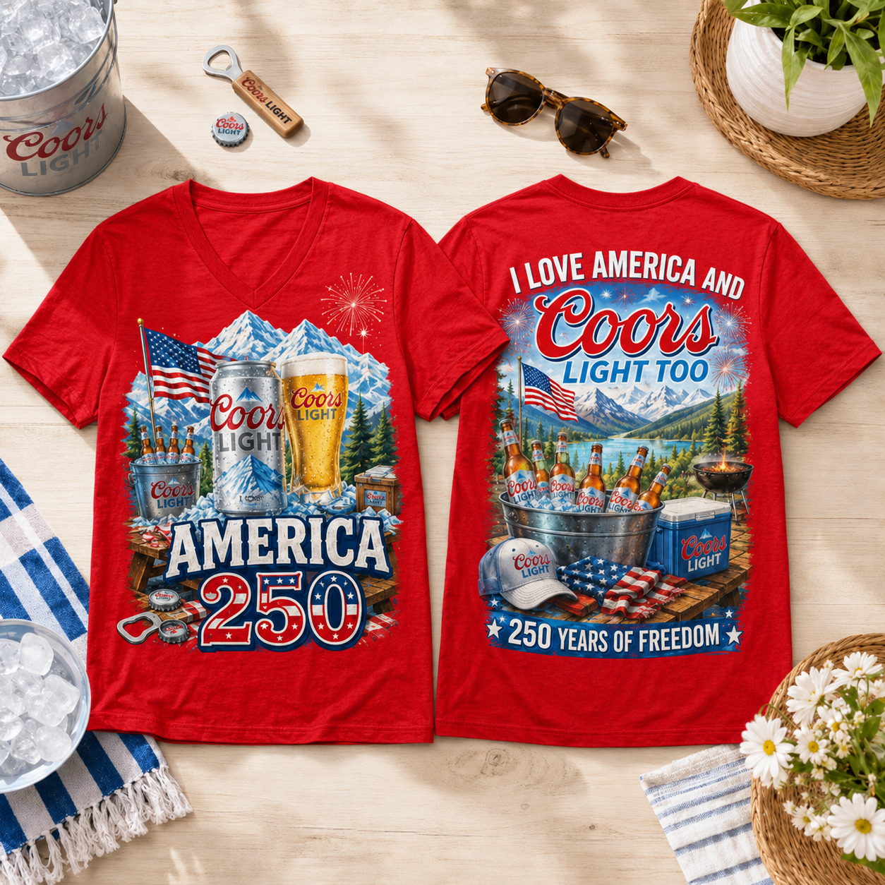 CRL 250 Years of Freedom 3D All-Over Print Shirt - Image 6