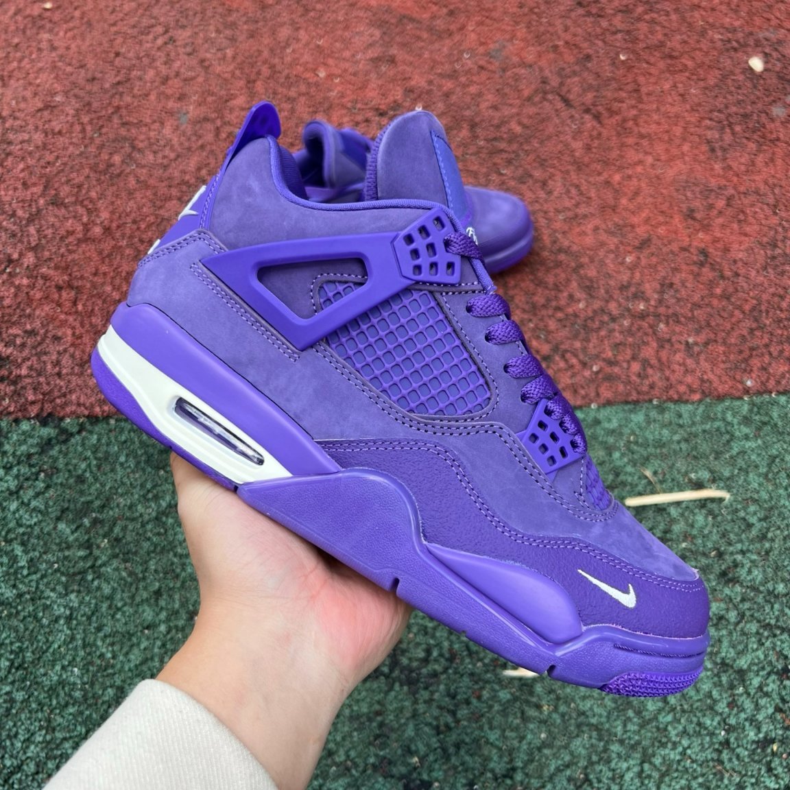 F ‼️aj4 Nigel Sylvester x Air Jordan 4 retro canyon purple" HF4340-500 - Image 10