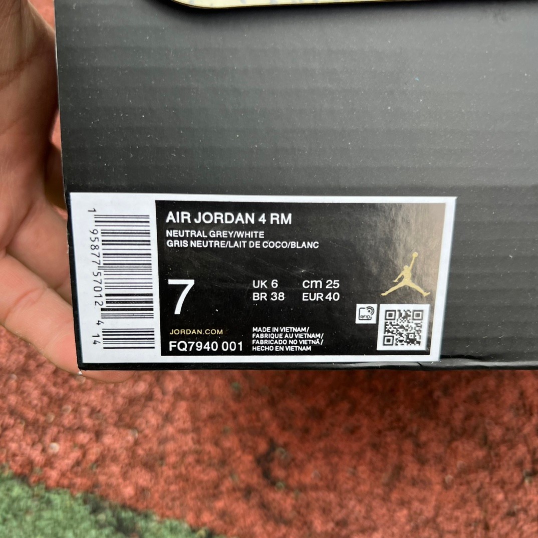 aj4 NIKE WMNS AIR JORDAN 4 RM FQ7940-001 - Image 2