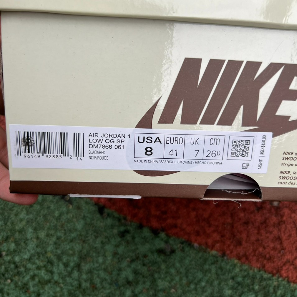 aj1 Travis Scott x Air Jordan 1 Low OG DM7866-061 - Image 2